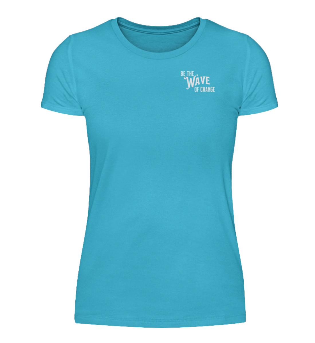 Be the Wave of Change , Orca, Whale, Safe the ocean - Women Basic Shirt-2462
