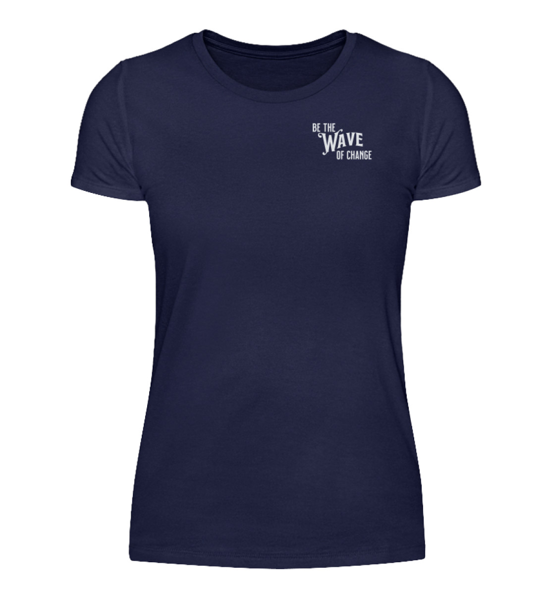 Be the Wave of Change , Orca, Whale, Safe the ocean - Women Basic Shirt-198