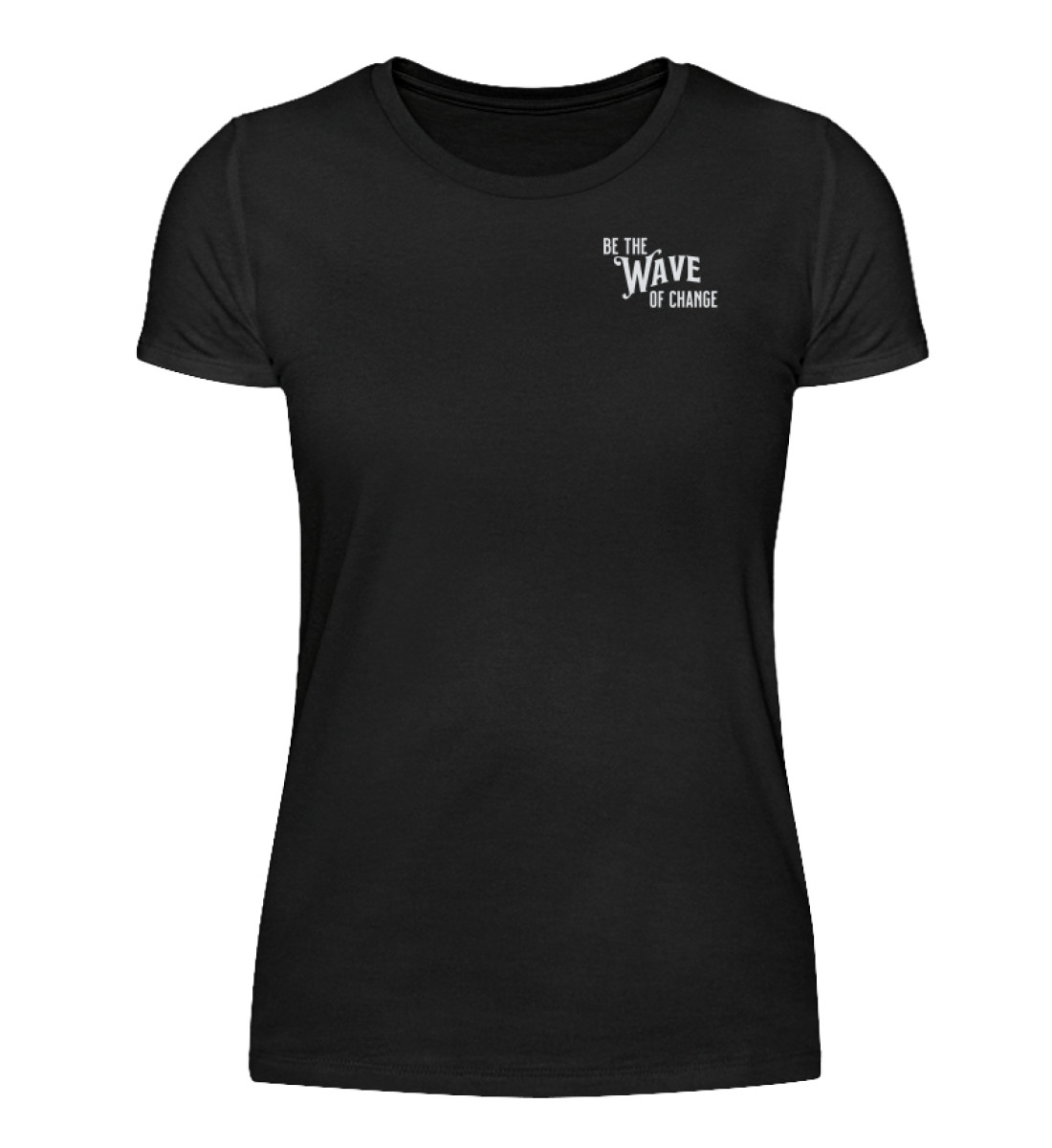 Be the Wave of Change , Orca, Whale, Safe the ocean - Women Basic Shirt-16