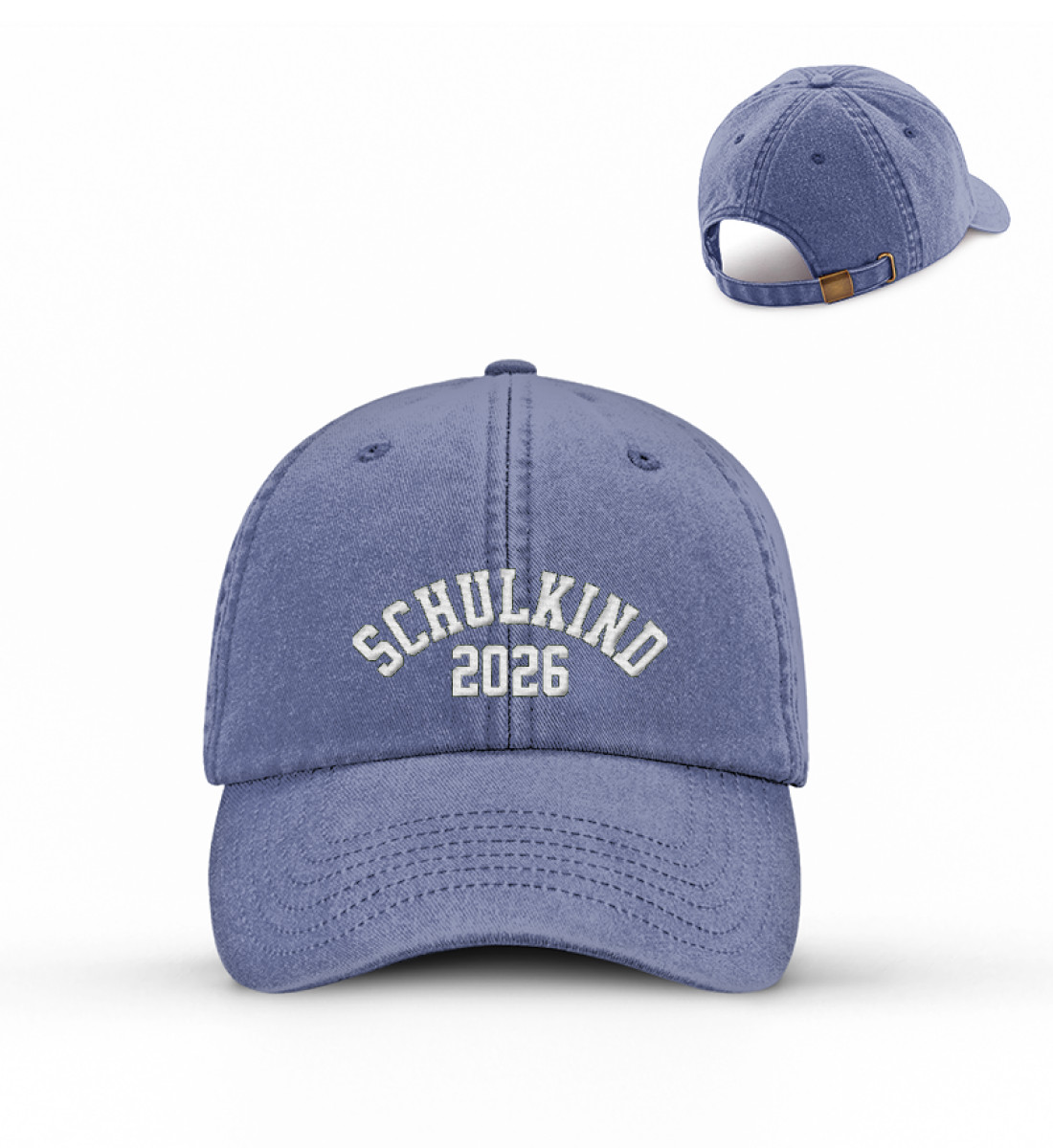 Schulkind cap, Schulkind 2026, bestickt, Einschulung, Geschenk für schulkind, mädchen, junge - Organic Baseball Cap with Embroidery-7220