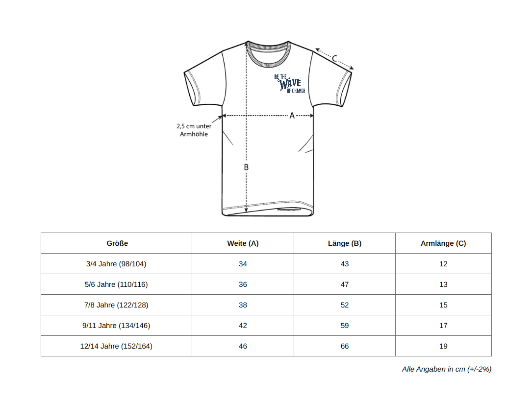 Be the Wave of Change , Orca, Whale, Safe the ocean - Kids Premium Organic T-Shirt 2.0 ST/ST – Bild 4